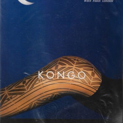 Wolford Kongo Tights, M, Gobi w/ Black Striping, RARE--One of a Kind